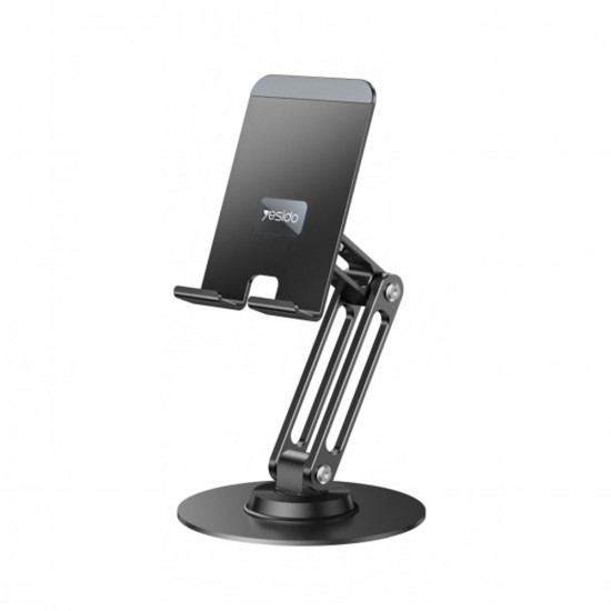 Yesido Desk Holder (C300) for Phone, Tablet, Adjustable, Aluminum, 4.7 7.2" Silver