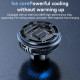 Yesido Car Holder with Wireless Charging (C311) for Dash, Semiconductor, Powerful Cooling, 2x Ambient Lights, 15W Black