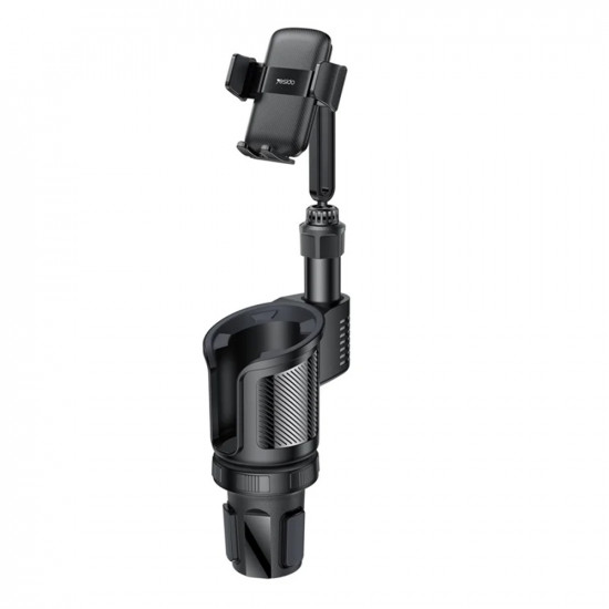 Yesido Car Holder 2in1 (C273) Cup Storage and Phone Mount, Flexible Viewing Angles, for 4.7 to 7.2inches Phones Black Yesido Car Holder 2in1 (C273) Cup Storage and Phone Mount, Flexible Viewing Angles, for 4.7 to 7.2inches Phones Black