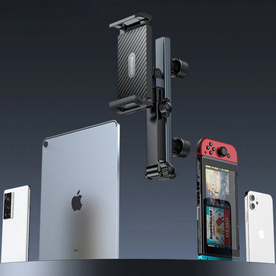 Yesido Car Holder (C294) for Headrest, 360, Telescopic, Extra Wide Clamping Arm, 4.7 13inch Devices Black