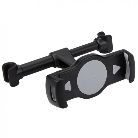 Yesido Car Holder (C29) for Rear Seat, Silicone Clip, 360, 4 10inch Devices Black
