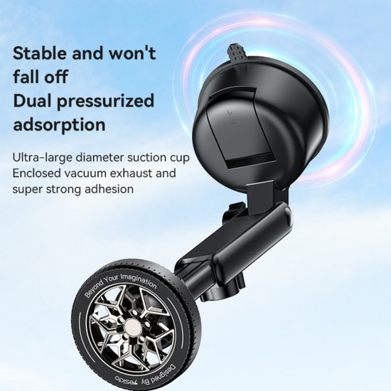 Yesido Car Holder (C266) Magnetic N52, for Dashboard, 360 Base, Telescopic Clamp Arm, Unique Design, 4.7 7.2 inch Black Yesido Car Holder (C266) Magnetic N52, for Dashboard, 360 Base, Telescopic Clamp Arm, Unique Design, 4.7 7.2 inch Black