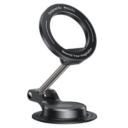 Yesido Car Holder (C218) Magnetic, for Dashboard, Dual axis Design, Compatible with MagSafe Black