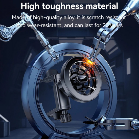 Yesido Car Holder (C221) Magnetic, for Mercedes Air Vent, 720°, Luxury Design, High Toughness Black