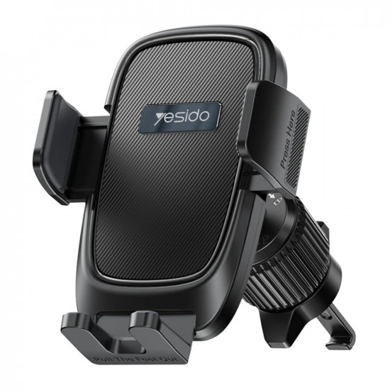 Yesido Car Holder (C241) for Air Vent, Balanced Three Point, 4.7 7.2inch Phones Black