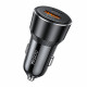 Yesido Car Charger (Y64) Dual Port USB A + Type C, 50W, Multi Protection, Fast Charging Black Yesido Car Charger (Y64) Dual Port USB A + Type C, 50W, Multi Protection, Fast Charging Black
