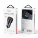 Yesido Car Charger (Y64) Dual Port USB A + Type C, 50W, Multi Protection, Fast Charging Black Yesido Car Charger (Y64) Dual Port USB A + Type C, 50W, Multi Protection, Fast Charging Black