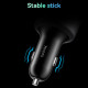 Yesido Car Charger (Y59) 2x Type C, USB A, 200W, Fast Charging, Multi Protection, Built in Colorful Light Black Yesido Car Charger (Y59) 2x Type C, USB A, 200W, Fast Charging, Multi Protection, Built in Colorful Light Black