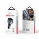 Yesido Car Charger (Y59) 2x Type C, USB A, 200W, Fast Charging, Multi Protection, Built in Colorful Light Black Yesido Car Charger (Y59) 2x Type C, USB A, 200W, Fast Charging, Multi Protection, Built in Colorful Light Black