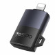 Yesido Adapter (GS38) Lightning to TF Card, for iPhone, iPad, 480Mbps, 4K, LED indicator Gray