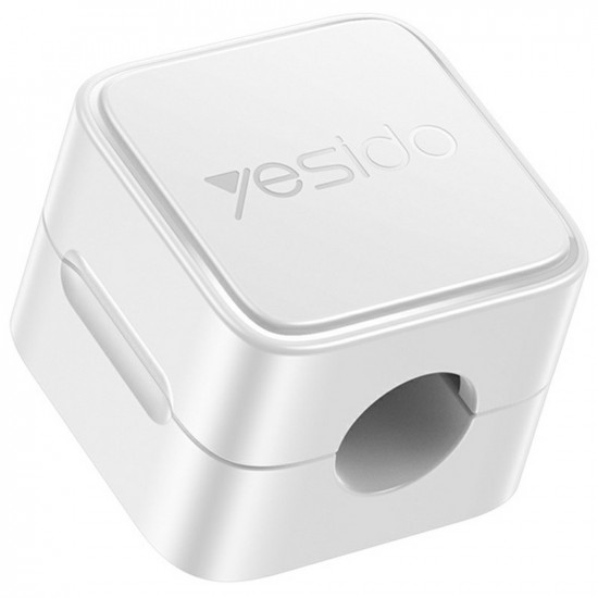 Yesido (4 pack) Cable Organizer (C216WH) Magnetic Clips, Strong Adhesive, Mini Design White