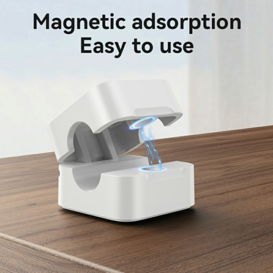 Yesido (4 pack) Cable Organizer (C216WH) Magnetic Clips, Strong Adhesive, Mini Design White