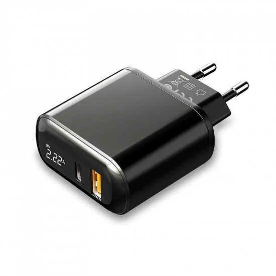 Mcdodo CH-7170 Wall Charger PD 20W 2xUSB + USB-C (black)
