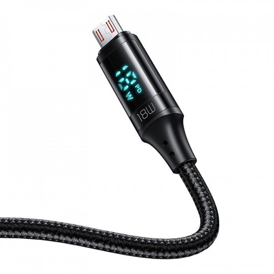 Mcdodo CA-1070 USB-A/microUSB Cable, 3A, 1.2m (black)