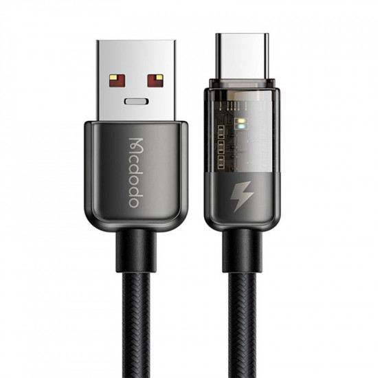 Mcdodo CA-3150 USB-A/USB-C 6A, 1.2m (black)
