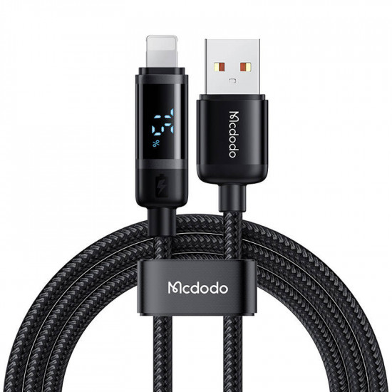 Mcdodo CA-5000 cable USB-A / Lightning, 1,2m (black)