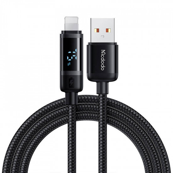 Mcdodo CA-5000 cable USB-A / Lightning, 1,2m (black)