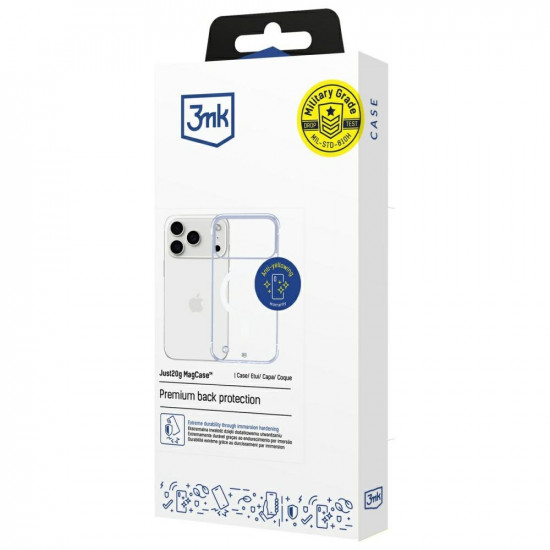 Etui 3MK Just20g MagCase do Apple iPhone  17 Pro Max