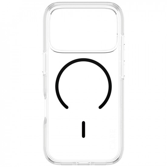 Case CARE by PanzerGlass Flagship Urban Explorer w. Black MagSafe for iPhone 17 Pro transparent