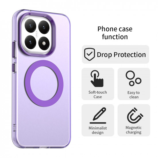 Techsuit CandyCase MagSafe Xiaomi 15T Purple Techsuit CandyCase MagSafe Xiaomi 15T Purple