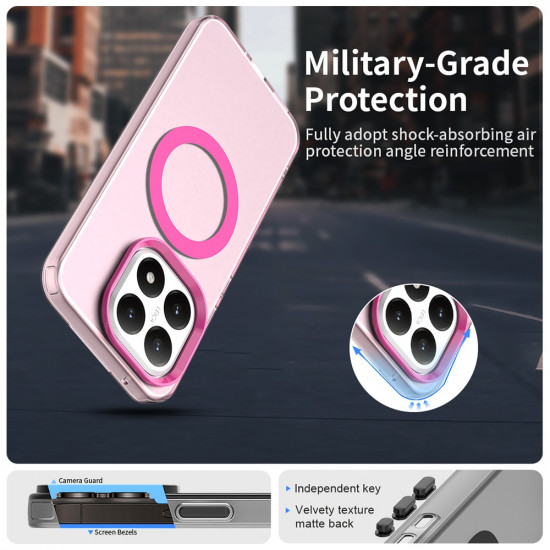 Techsuit CandyCase MagSafe Xiaomi 15T Pink Techsuit CandyCase MagSafe Xiaomi 15T Pink