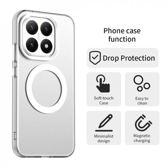 Techsuit CandyCase MagSafe Xiaomi 15T White Techsuit CandyCase MagSafe Xiaomi 15T White