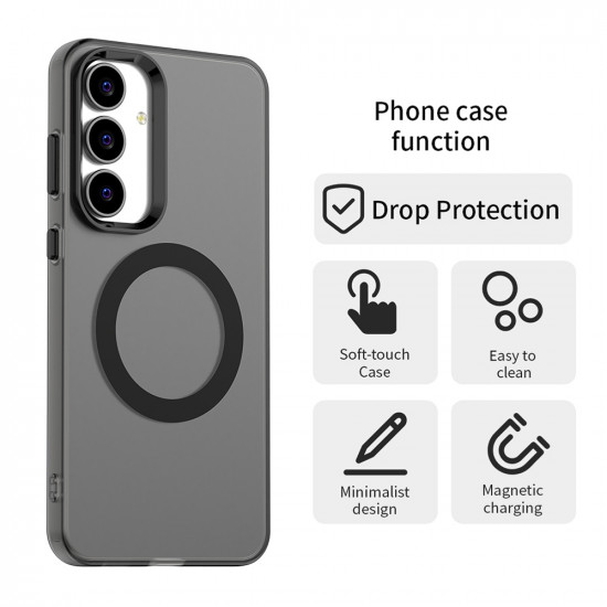 Techsuit CandyCase MagSafe Samsung Galaxy S25 FE Black