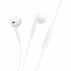 Borofone Wired Earphones Star (BM99) with Microphone, Type C, DAC Chip, 1.2m White
