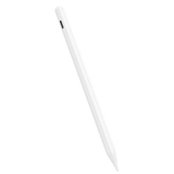 Borofone Active Capacitive Stylus Pen (BG101) with Digital Display, for iPad, 130mAh, Type C, Aluminum Alloy White