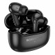 Borofone Wireless Earbuds Shine (FQ1) Bluetooth V5.4, TWS, 320mAh, Multipoint, Track Control, Siri Activation Black