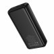 Borofone Power Bank (BJ78A) 2 x USB, USB C, Micro USB, LED Indicator, 20000mAh Black Borofone Power Bank (BJ78A) 2 x USB, USB C, Micro USB, LED Indicator, 20000mAh Black