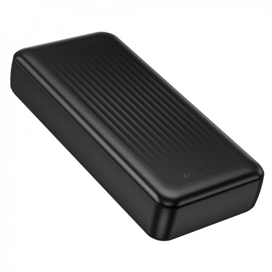 Borofone Power Bank (BJ78A) 2 x USB, USB C, Micro USB, LED Indicator, 20000mAh Black Borofone Power Bank (BJ78A) 2 x USB, USB C, Micro USB, LED Indicator, 20000mAh Black
