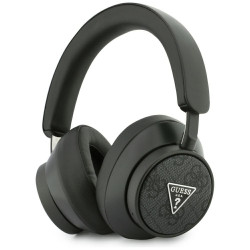 Guess Wireless Headphones 4G Triangle Logo (GUBHC15PMRTRK) Bluetooth V5.4, IPX4, ENC Technology, Over ear Black