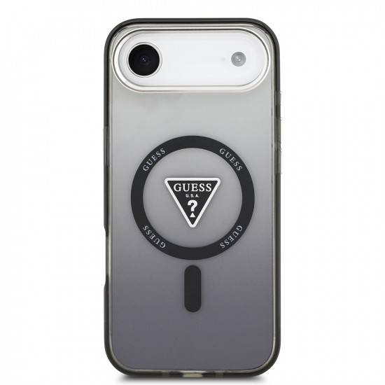 Guess IML Gradient Triangle Logo MagSafe (GUHMP17MHGTMLCGK) iPhone 17 Air Black Guess IML Gradient Triangle Logo MagSafe (GUHMP17MHGTMLCGK) iPhone 17 Air Black