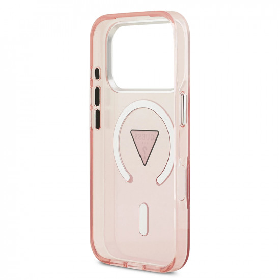 Guess IML Gradient Triangle Logo MagSafe (GUHMP17LHGTMLCGP) iPhone 17 Pro Pink Guess IML Gradient Triangle Logo MagSafe (GUHMP17LHGTMLCGP) iPhone 17 Pro Pink