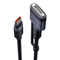 Mcdodo 2in1 Data Cable (CA 0140) USB C to USB C + MagSafe 3, 240W, LED Indicator, 2m Black