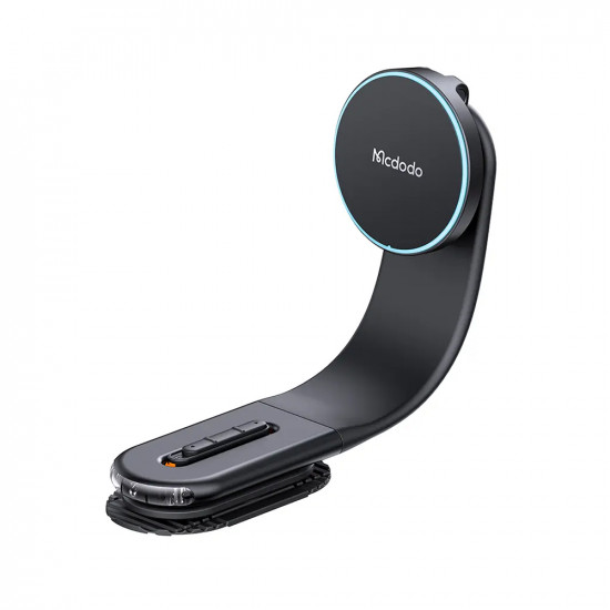 Mcdodo Car holder with Wireless Charging (CH 6290) for Dashboard, 15W, Bendable Design Black