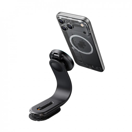 Mcdodo Car holder with Wireless Charging (CH 6290) for Dashboard, 15W, Bendable Design Black