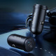Mcdodo Car Charger Obsidian Series (CC 7491) Type C, PD30W, Smart IC, Mini Size, 1.2m Black