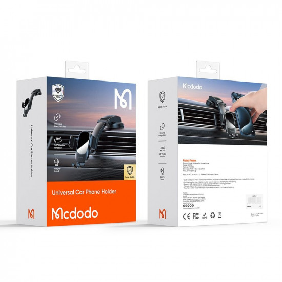 Mcdodo Car Holder (CM 7220) for Windshield/Dashboard, 360° Rotation, 4.7 6.7 inches