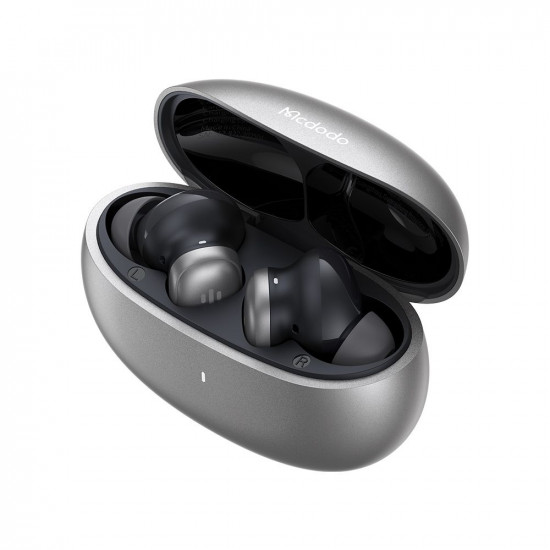 Mcdodo Wireless Earbuds Speak A01 Series (HP 8221) Bluetooth V5.4, ANC + ENC Technology Silver