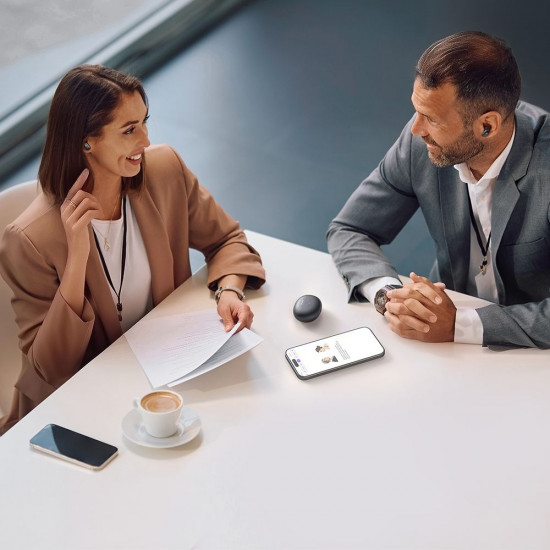 Mcdodo Wireless Earbuds Speak A01 Series (HP 8221) Bluetooth V5.4, ANC + ENC Technology Silver