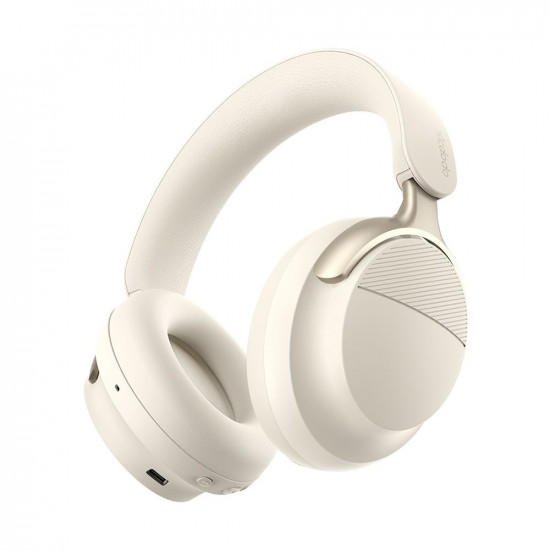 Mcdodo Wireless Headphones T02 Series (HP 1421) On Ear, Bluetooth V5.4, 500mAh, ANC Noise Cancelling Beige Mcdodo Wireless Headphones T02 Series (HP 1421) On Ear, Bluetooth V5.4, 500mAh, ANC Noise Cancelling Beige