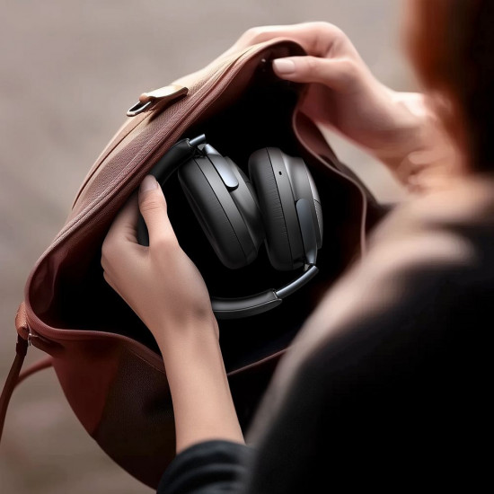 Mcdodo Wireless Headphones T02 Series (HP 1421) On Ear, Bluetooth V5.4, 500mAh, ANC Noise Cancelling Beige Mcdodo Wireless Headphones T02 Series (HP 1421) On Ear, Bluetooth V5.4, 500mAh, ANC Noise Cancelling Beige