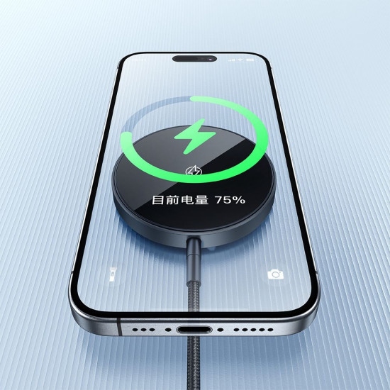 Mcdodo Wireless Charger (CH 5490) Magnetic, for iPhone, 15W, 1m Black