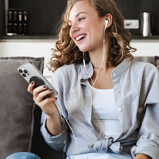 Mcdodo Wireless Charger Moon Series (CH 4360) Magnetic, 15W, Ultra thin Design Black