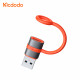 Mcdodo Adapter (OT 3800) with Silicone Hook, Aluminium Alloy, Type C to USB 3.0, 5Gbps, Portable Design, Plug&Play Grey