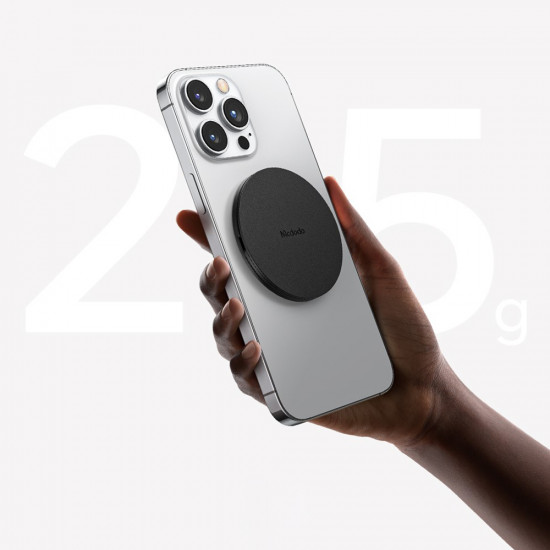 Mcdodo Foldable Magnetic Phone Stand (MR 7910) with Multi Angle Support, Leather Black Mcdodo Foldable Magnetic Phone Stand (MR 7910) with Multi Angle Support, Leather Black