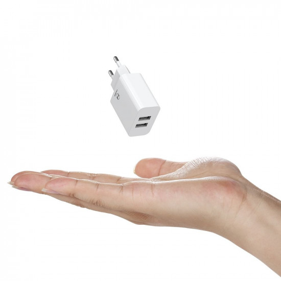 Mcdodo Wall Charger Special Offer Series (CH 6721) Cable Included, 2x USB A, 2.4A, Multiple Protection, 1m White
