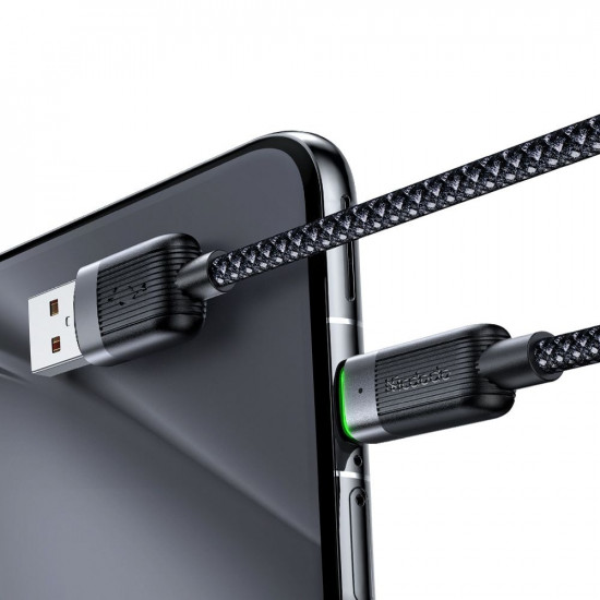 Mcdodo Data Cable Self Winding Series (CA 5650) USB A to USB C, 6A, 1.2m Black Mcdodo Data Cable Self Winding Series (CA 5650) USB A to USB C, 6A, 1.2m Black